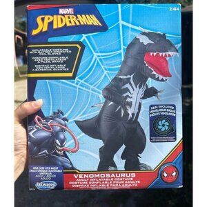Adult one size,  venomosaurus inflatable costume.